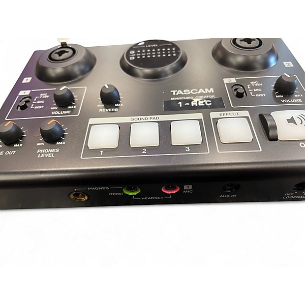 Used TASCAM US42B Mini Studio Creator Audio Interface