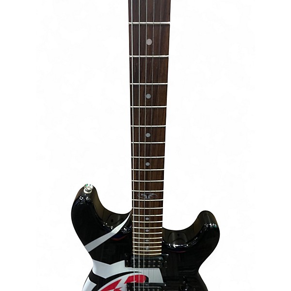 Used 2005 Fender ROCKFORD FOZGATE STRATOCASTER Black Solid Body Electric Guitar