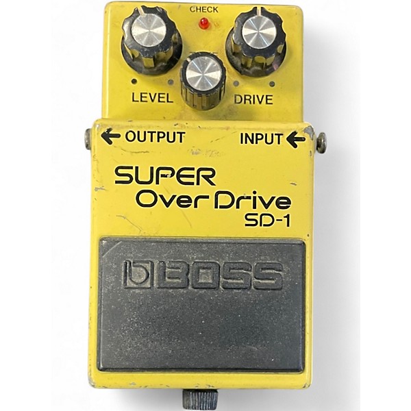 Used BOSS SD1 Super Overdrive Effect Pedal