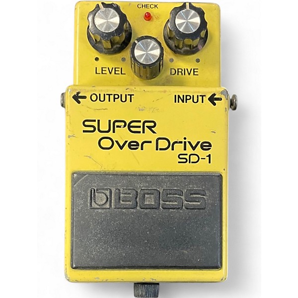 Used BOSS SD1 Super Overdrive Effect Pedal