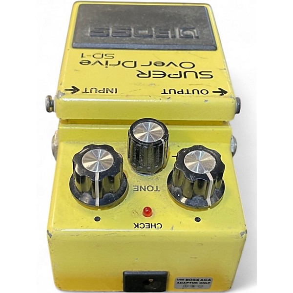 Used BOSS SD1 Super Overdrive Effect Pedal