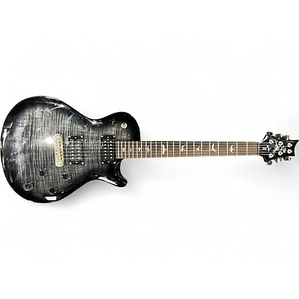 Used PRS 245 SE Trans Black Solid Body Electric Guitar