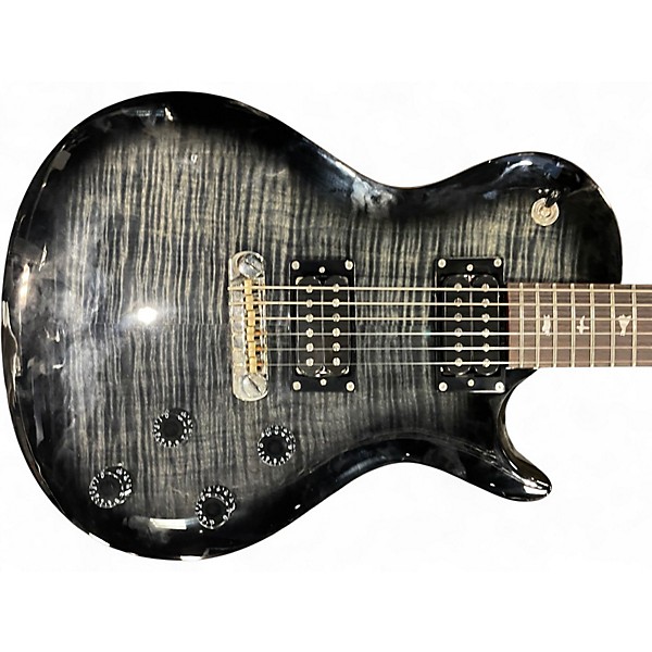 Used PRS 245 SE Trans Black Solid Body Electric Guitar