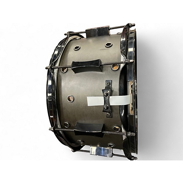 Used Pork Pie 7X13 Little Squealer Snare Flat Black Drum
