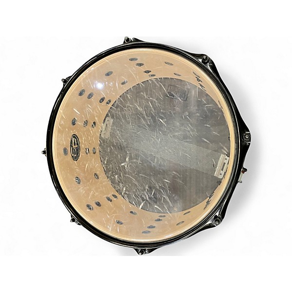Used Pork Pie 7X13 Little Squealer Snare Flat Black Drum