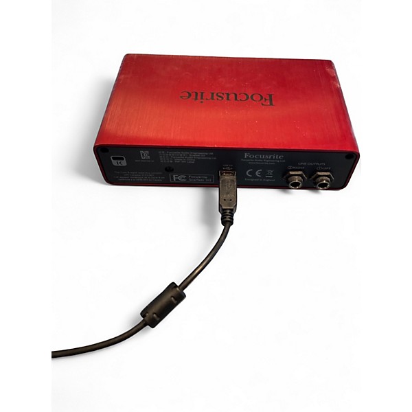 Used Focusrite Scarlett 2i2 Gen 2 Audio Interface