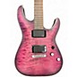 Used Schecter Guitar Research C1 Platinum SATIN PURPLE BURST Solid Body Electric Guitar