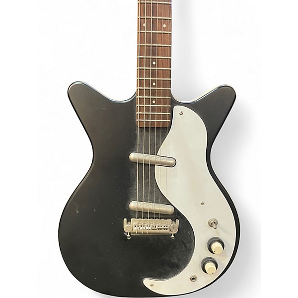 Used Danelectro Stock '59 Black Solid Body Electric Guitar