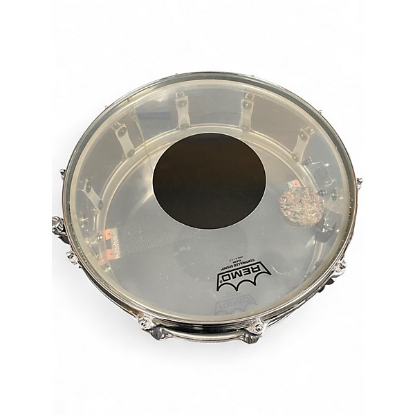 Used Ludwig 5.5X14.5 Vistalite Snare Clear Drum