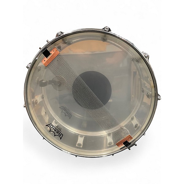 Used Ludwig 5.5X14.5 Vistalite Snare Clear Drum