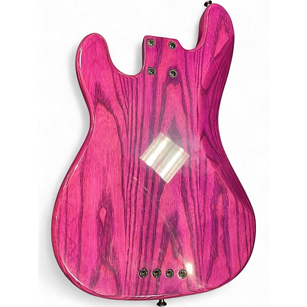 Used Lakland Geezer Butler Skyline 44-64 Trans Purple Electric Bass Guitar