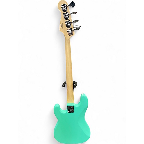 Used Squier Precision Bass Seafoam Green Electric Bass Guitar