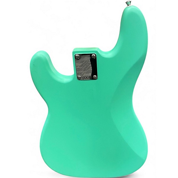 Used Squier Precision Bass Seafoam Green Electric Bass Guitar