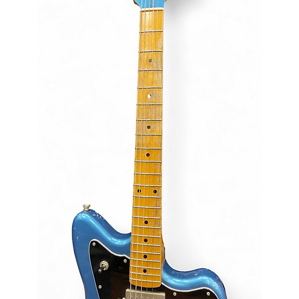 Used Fano Guitars Alt De Facto SP6 Heavy Distress Lake Placid Blue Solid Body Electric Guitar