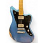 Used Fano Guitars Alt De Facto SP6 Heavy Distress Lake Placid Blue Solid Body Electric Guitar