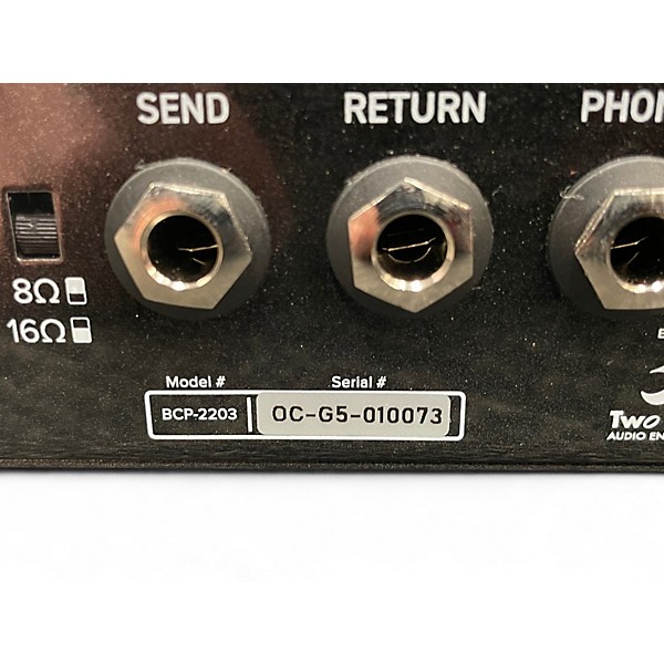 Used Bad Cat OCELOT BCP-2203 Tube Guitar Amp Head