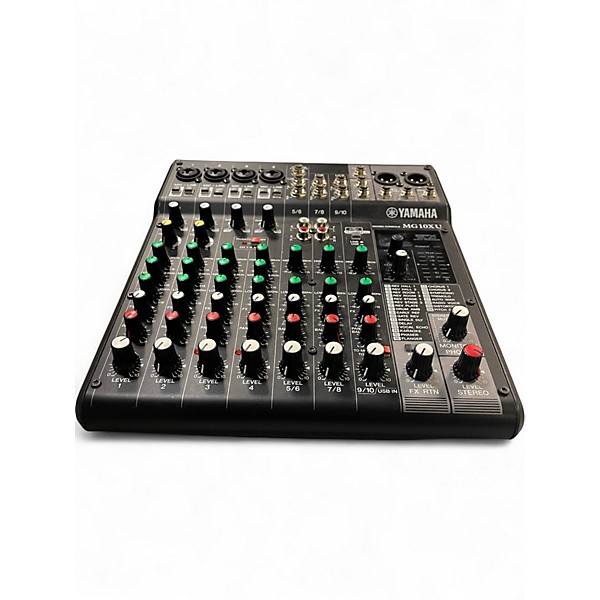 Used Yamaha MG10XU 10 Channel Mixer with Effects Unpowered Mixer