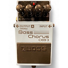Used BOSS CE2B Bass Chorus Bass Effect Pedal