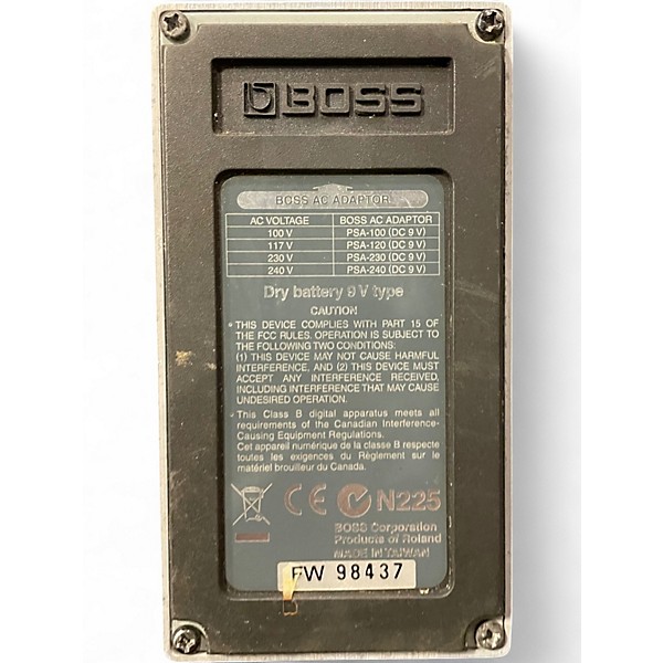 Used BOSS CE2B Bass Chorus Bass Effect Pedal