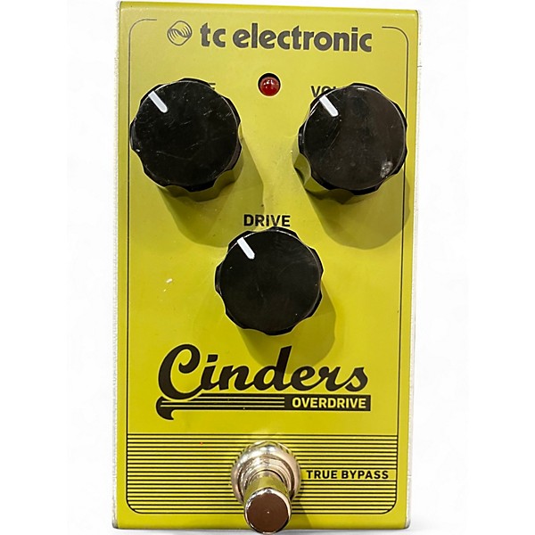 Used TC Electronic Cinders Overdrive Effect Pedal