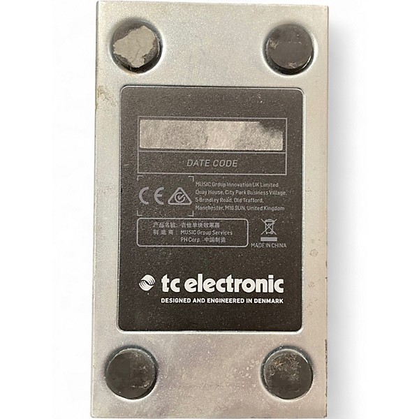 Used TC Electronic Cinders Overdrive Effect Pedal
