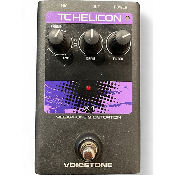 Used TC Helicon VoiceTone Single X1 Vocal Processor