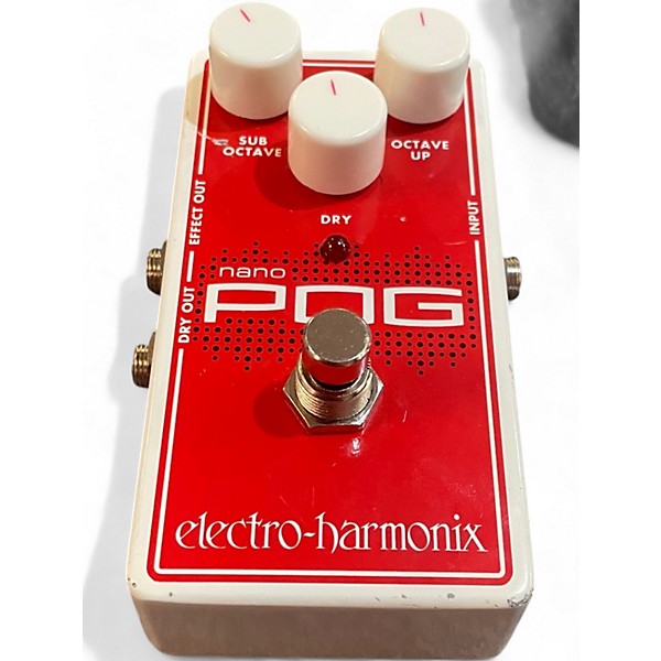 Used Electro-Harmonix Nano POG Polyphonic Octave Generator Effect Pedal