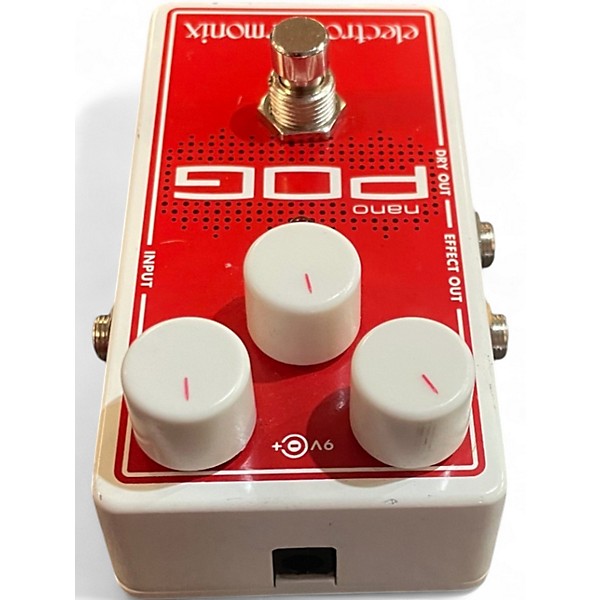 Used Electro-Harmonix Nano POG Polyphonic Octave Generator Effect Pedal