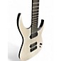 Used Schecter Guitar Research km-7 mk3 transparent white Solid Body Electric Guitar