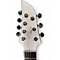 Used Schecter Guitar Research km-7 mk3 transparent white Solid Body Electric Guitar