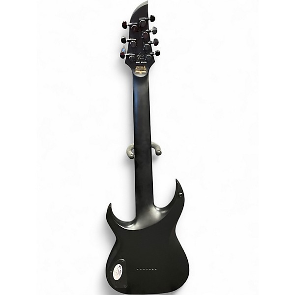 Used Schecter Guitar Research km-7 mk3 transparent white Solid Body Electric Guitar