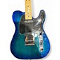 Used Fender LIMITED EDITION PLAYER TELECASTER Blue Burst Solid Body Electric Guitar