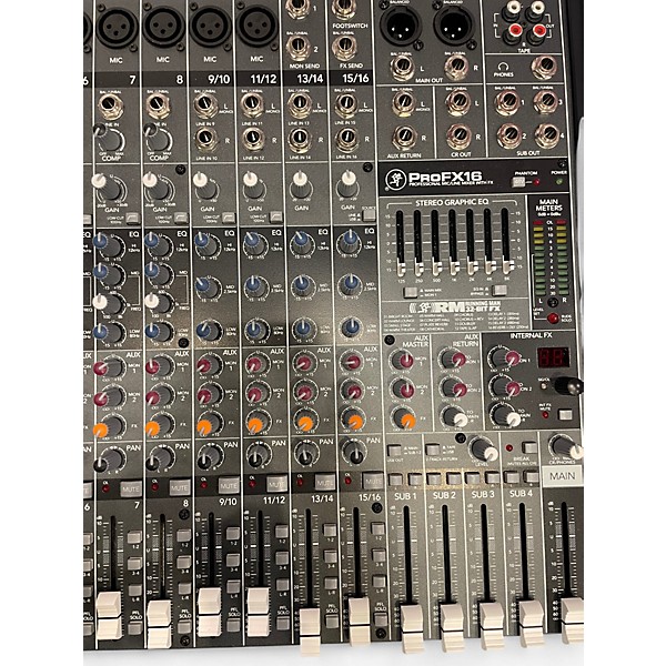 Used Mackie PROFX16 Unpowered Mixer