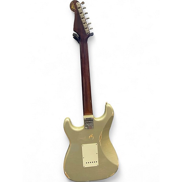 Used Fender D-Mag Strat Relic Custom Shop Silver Solid Body Electric Guitar