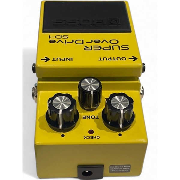 Used BOSS SD1 Super Overdrive Effect Pedal