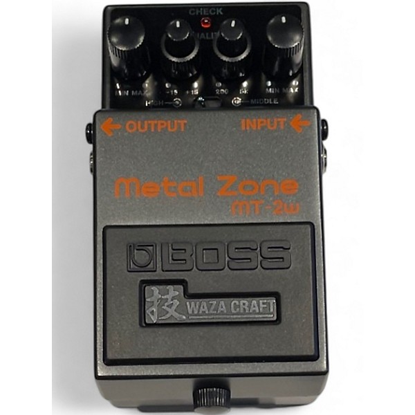 Used BOSS MT2W Metal Zone Waza Craft Effect Pedal