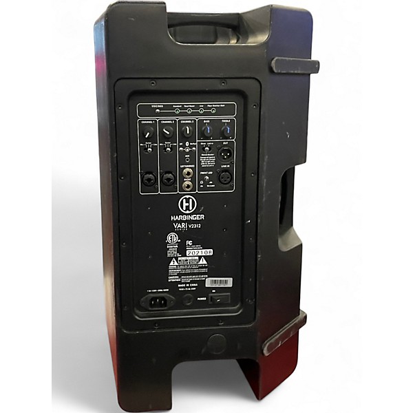 Used Harbinger VARI V2312 Powered Speaker