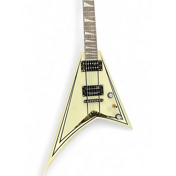 Used Jackson PRO SERIES RHOADS RRT3  Ivory Solid Body Electric Guitar