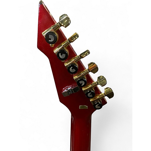 Vintage 1980s B.C. Rich ST3 Candy Apple Red Solid Body Electric Guitar
