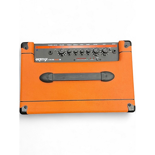 Used Orange Amplifiers Crush Bass 50 Bass Combo Amp