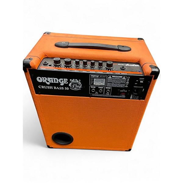 Used Orange Amplifiers Crush Bass 50 Bass Combo Amp