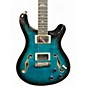 Used PRS Hollowbody II Piezo Turquoise Hollow Body Electric Guitar