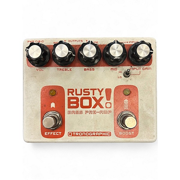Used Tronographic RUSTY BOX Bass Effect Pedal
