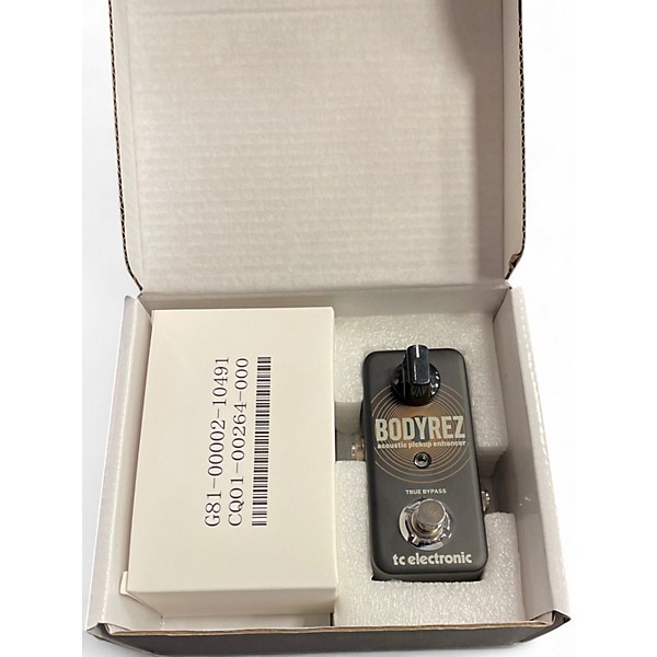 Used TC Electronic Bodyrez Acous Acoustic Enhancer Effect Pedal