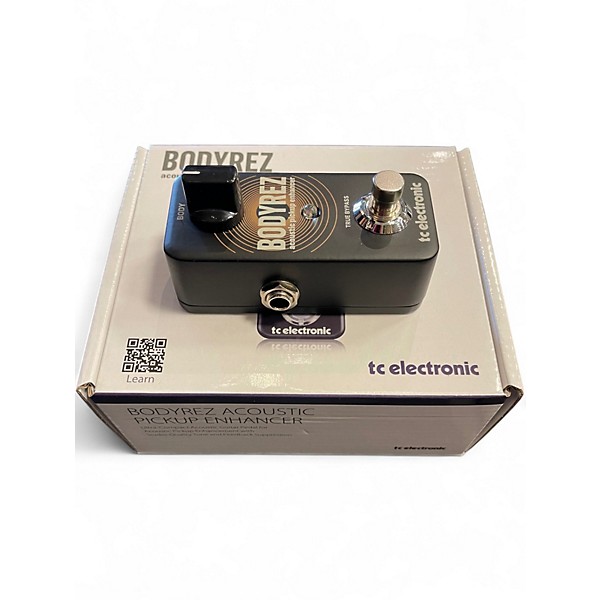 Used TC Electronic Bodyrez Acous Acoustic Enhancer Effect Pedal