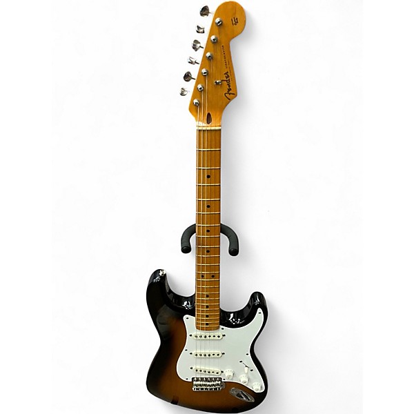 Vintage 1988 Fender AMERICAN VINTAGE 57 STRATOCASTER 2 Color Sunburst Solid Body Electric Guitar
