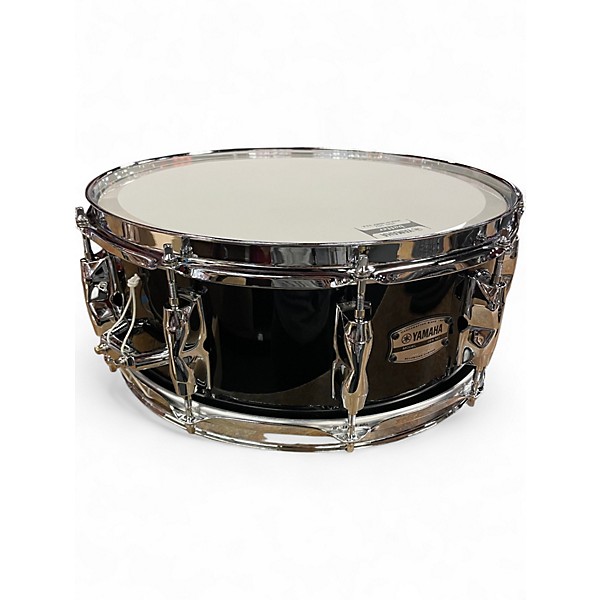 Used Yamaha 14X5.5 Recording Custom Snare Piano Black Drum