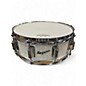 Used Rogers 14X5 Dyna-sonic White Marine Pearl Drum thumbnail