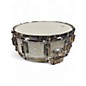 Used Rogers 14X5 Dyna-sonic White Marine Pearl Drum