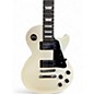 Used Gibson Les Paul Studio Black and White Solid Body Electric Guitar